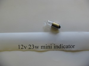 Indicator bulb mini